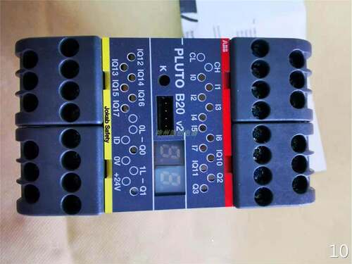 ABB安全PLC可编程逻辑控制器Pluto B20 V2 2TLA020070R4500 24VDC