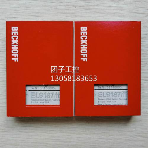 ￥全新原装 BECKHOFF 倍福 EL9187 询价