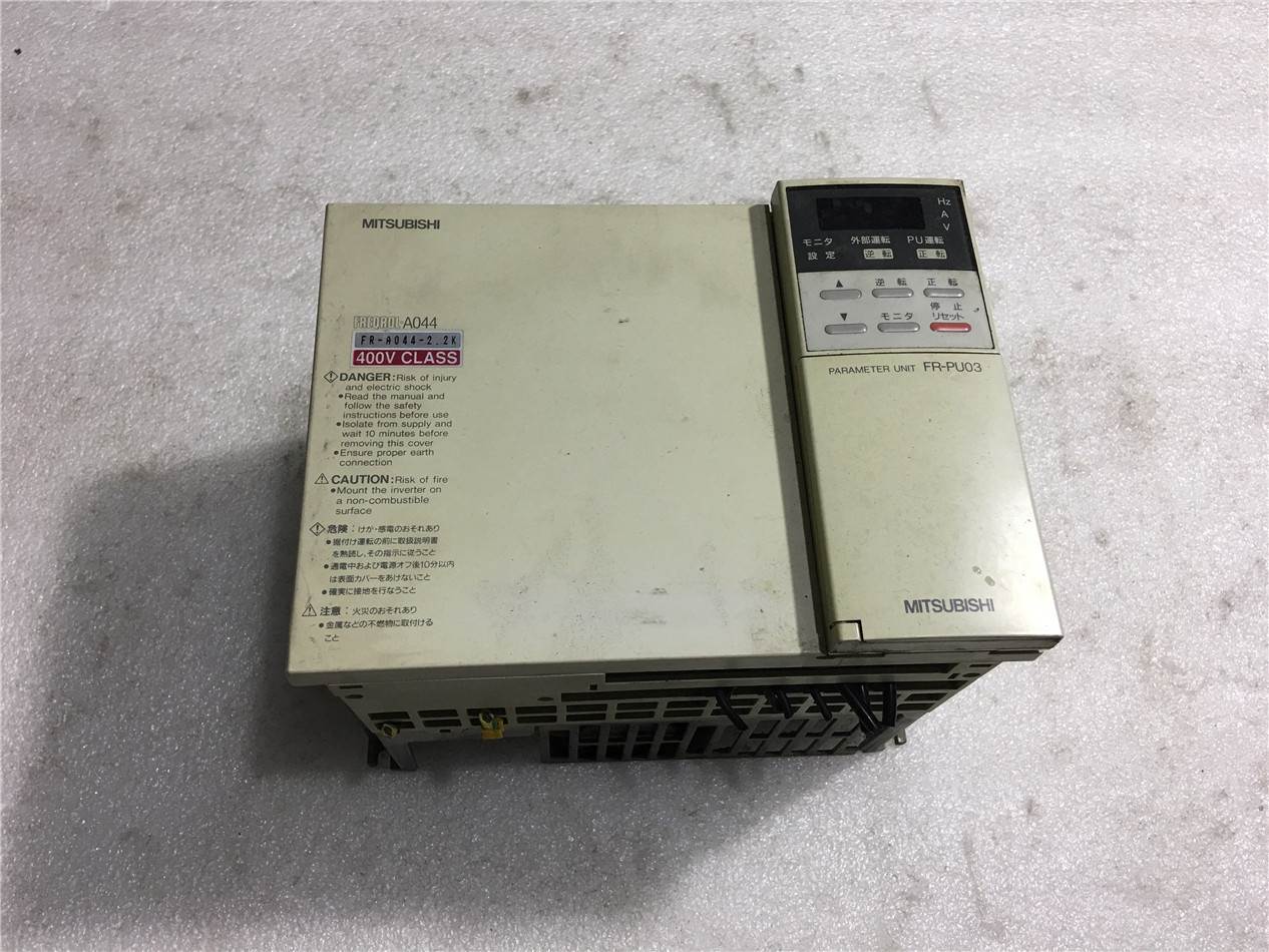 三菱变频器 FR-A044-2.2K 380V/2.2KW 实物图询价