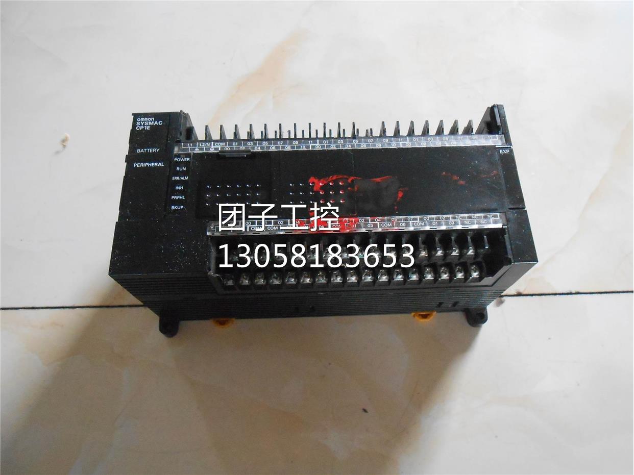 ￥拆机原装欧姆龙PLC CP1E- CPUW2 询价