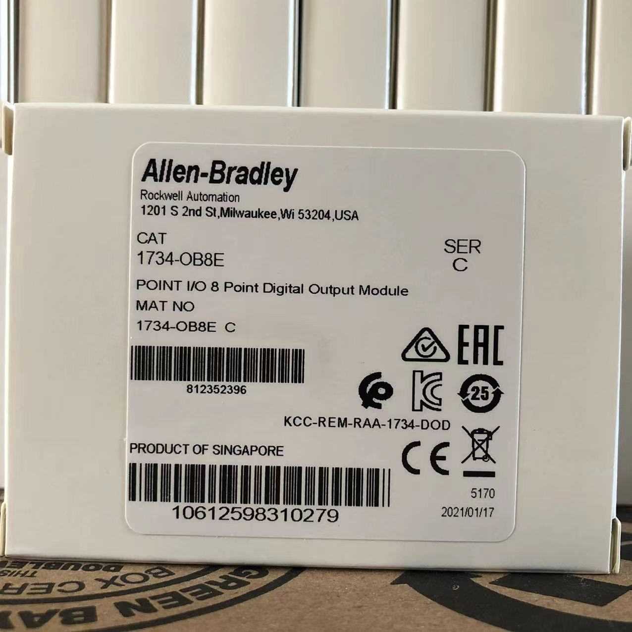 1734-OB8E 美国AB罗克韦尔PLC模块 顺丰包邮POINTIO系列询价