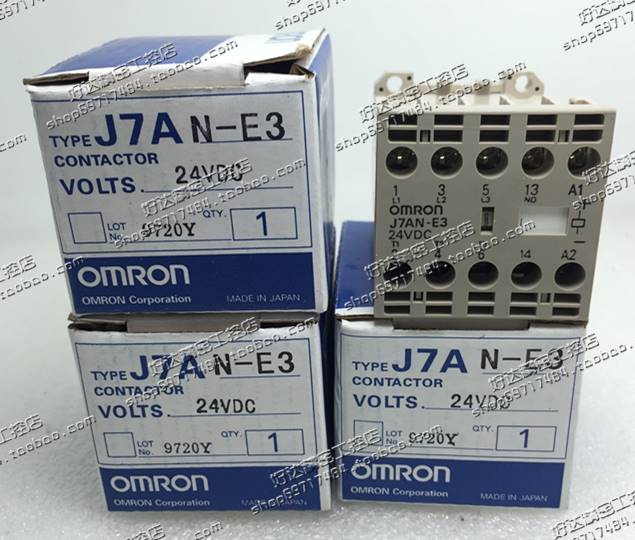 ！兴隆工控原装正品 (日本进口） 接触器 J7AN-E3 J7AN-E9 24VDC