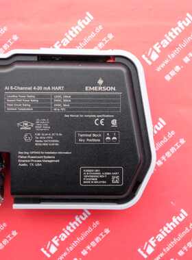 @EMERSON DeltaV KJ3222X1-BK1 艾默生全新8通道4-20mA HART AI卡