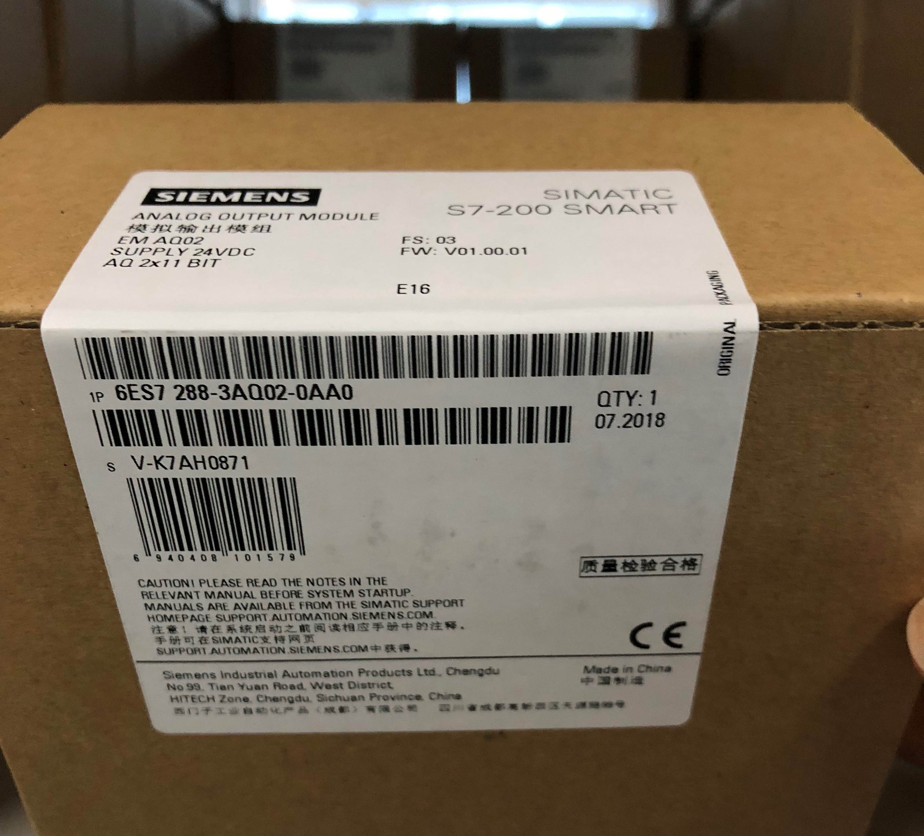 SIEMENS/西门子 SIMATIC S7-200 SMART 6ES7288-3AE04-0AA0询价