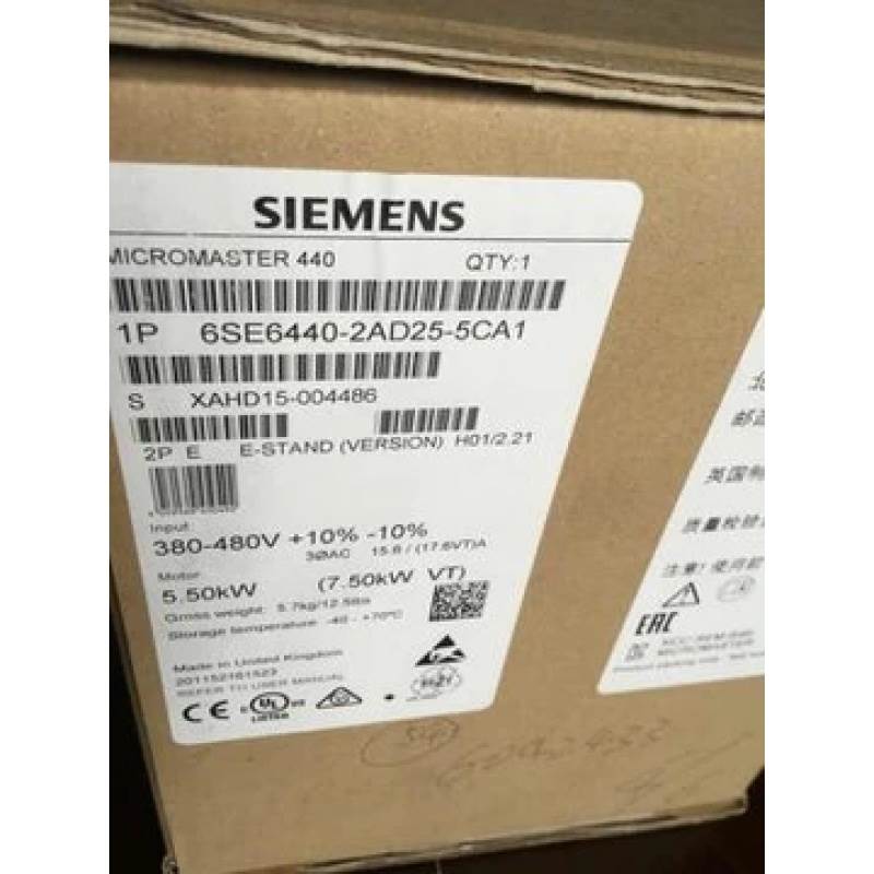 全新西门子6SE6440-2UD42-0GA1 MM440变频器400V 200kW无滤波器询