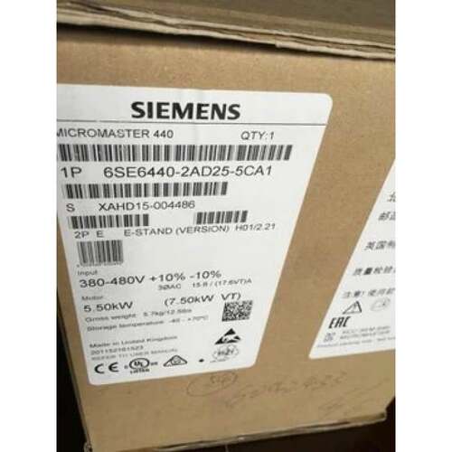 全新西门子6SE6440-2UD42-0GA1 MM440变频器400V 200kW无滤波器询