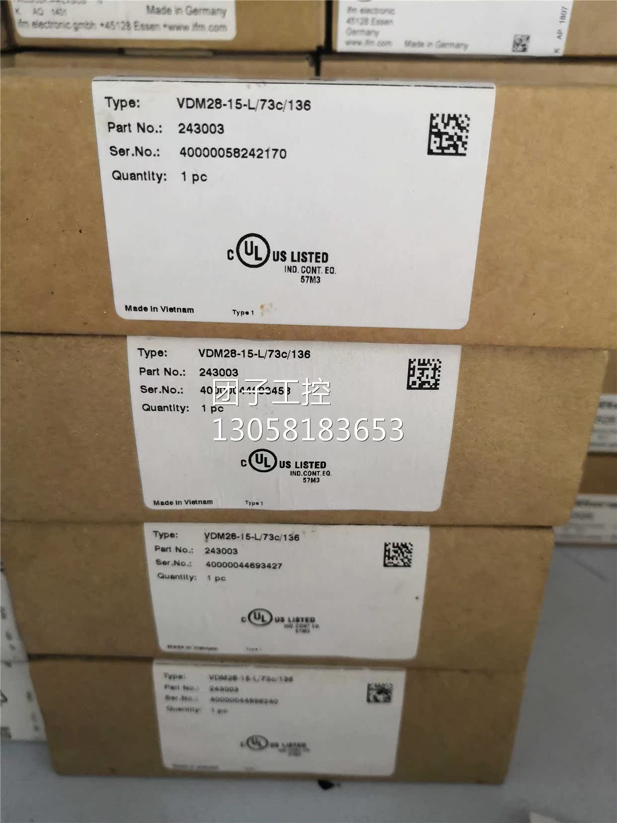！VDM28-15-L/73C/136 243003传感器原装现货询价