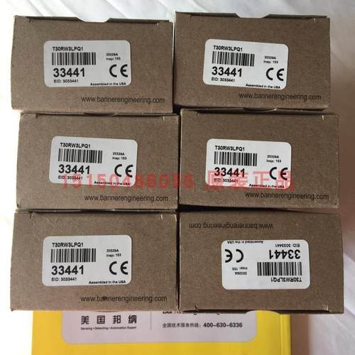 ！美国BANNER邦纳 T30RW3LPQ1光电传感器全新原装进口特价询价