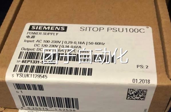 6EP1331-5BA00西门子 SITOP调节型电源 PSU100C 24 V/0.6 A 原装