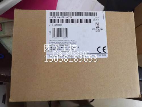 ！西门子PLC S7-200全新全新6ES7214-1BD23-0XB8询价