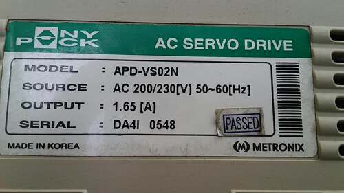 APD-VS02N 伺服驱动 拆机询价