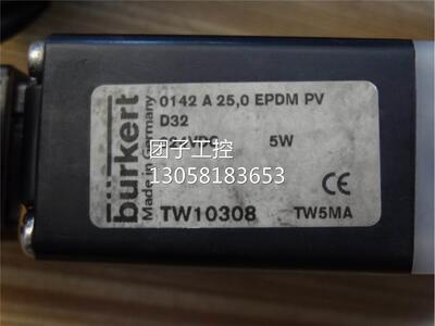 ￥宝德burkert电磁阀0142 A15/20/25 0142 B15耐酸碱电磁阀进口拆