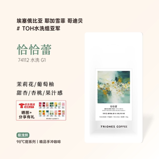 埃塞 耶加雪菲 TOH水洗亚军 恰恰蕾 74112 直采精品手冲咖啡豆