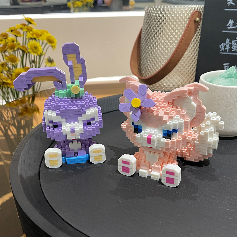 mini拼装积木儿童星黛露益智玩具