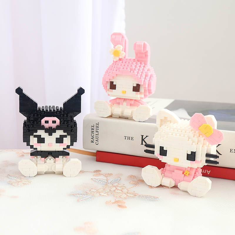 积木玩具三丽鸥摆件库露米女孩