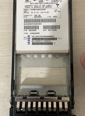 浪潮存储 AS520E-M1 400G SAS V03JM2500000002F HUSMM1640ASS200