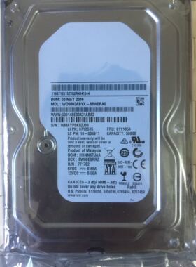 联想500G 16004911 WD5003ABYX-88WERA0
