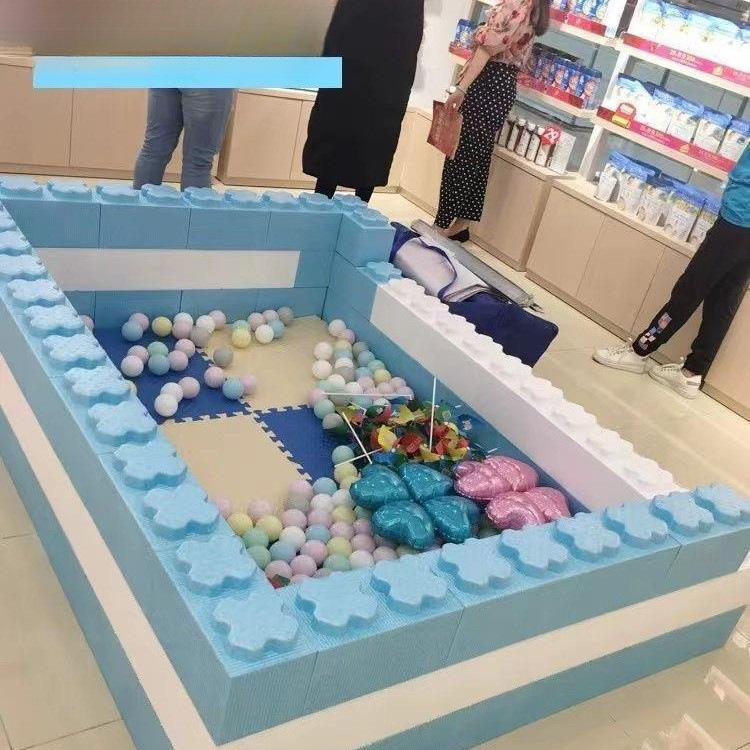 大型泡沫积木epp大块方砖积木玩具城堡墙室内围栏儿童家用游乐场