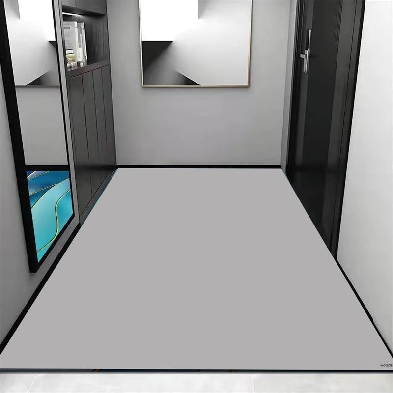 硅藻泥纯色玄关入户门口垫子进门地垫防滑吸水厨房卫生间脚垫定制