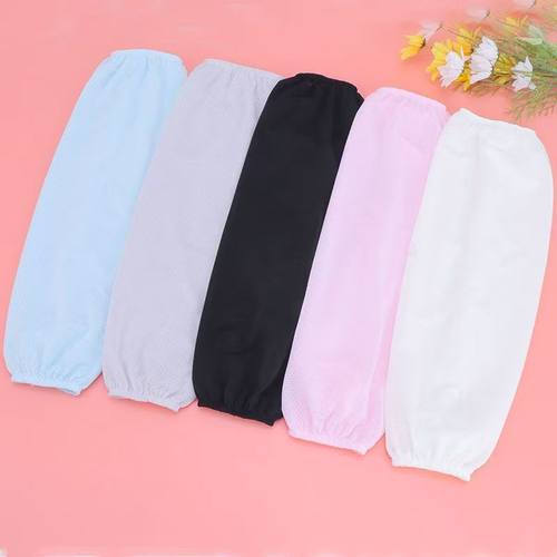 冰丝防晒冰袖套男士夏季女干活遮阳护袖加长宽松透气防紫外线套袖