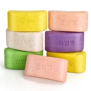 韩国170克火山泥去灰香皂搓泥洗澡香皂沐浴皂手工精油