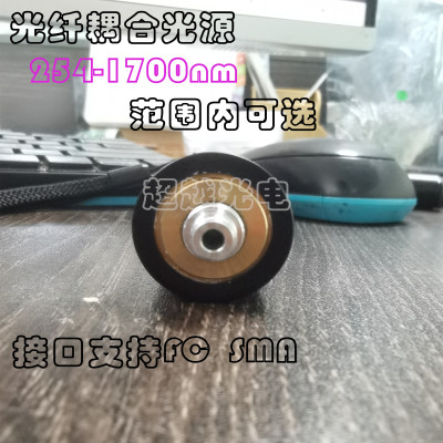 LED光纤耦合器450 520 650 FC SMA905实验医疗光源定制254-1700nm