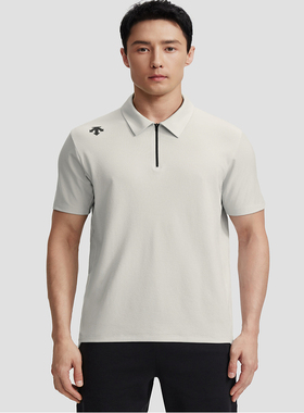 迪桑特  DESCENTE 运动健身男士吸湿速干短袖POLO衫D5331TPS53