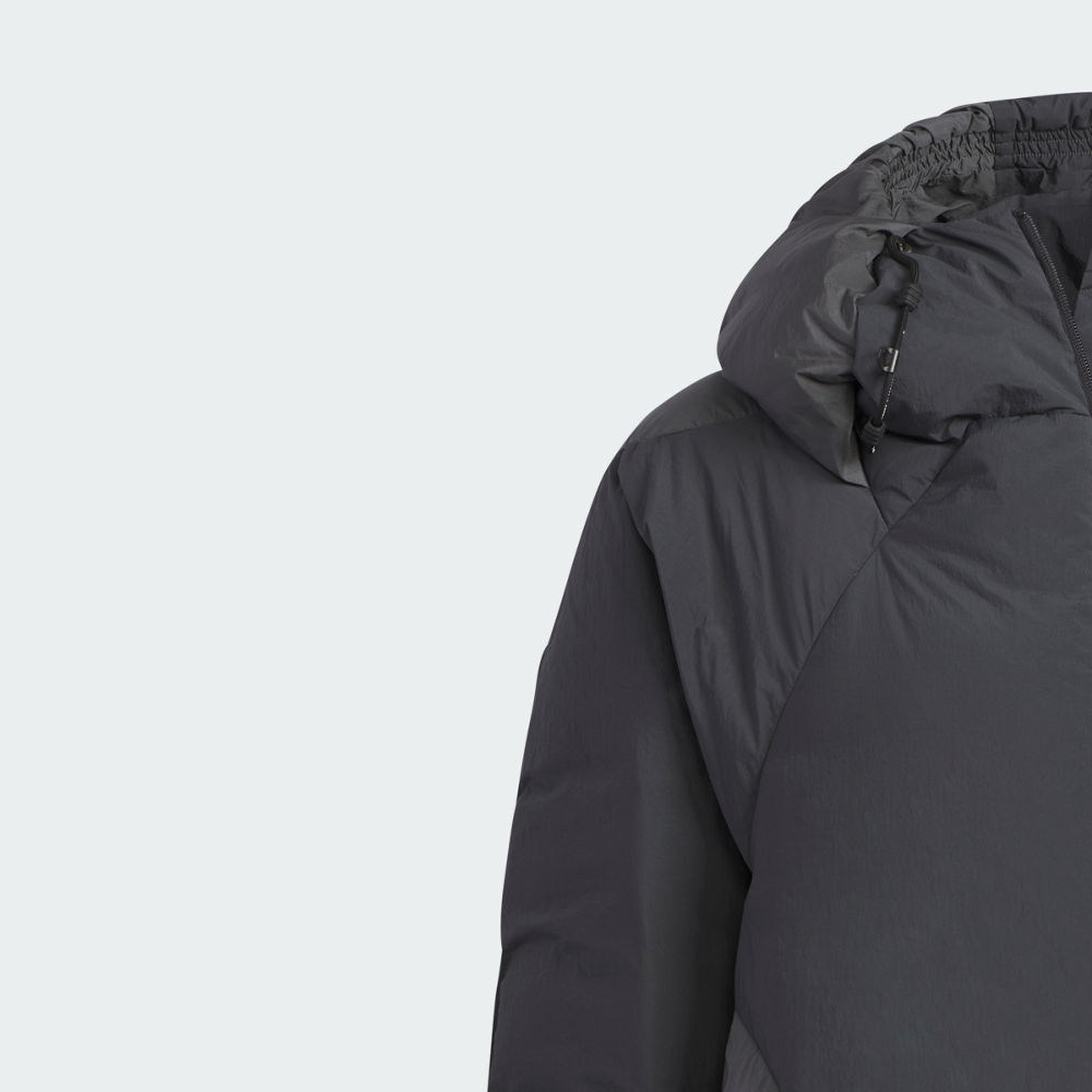 AdidasAdidas三叶草2024男女外套运动休闲裹茧式羽绒服IX4343