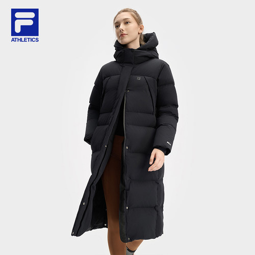 长款鹅绒羽绒服女2025冬季保暖