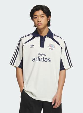 阿迪达斯Adidas2025男子运动休闲翻领POLO衫短袖T恤KD0945 KD0946
