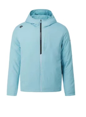 DESCENTE迪桑特男女通用款连帽保暖宽松运动长袖棉服SQ313RPD91