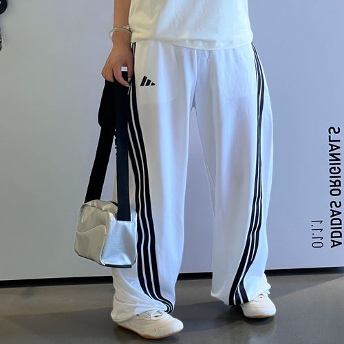 Adidas/阿迪达斯女士时尚弯刀裤透气扭扭裤KE5801 JV9899 JY7697