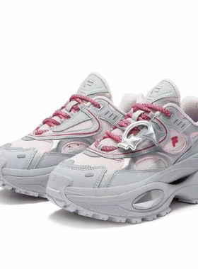 斐乐/FILA硬糖3女鞋2025新款厚底老爹鞋运动鞋休闲鞋T12W511007F