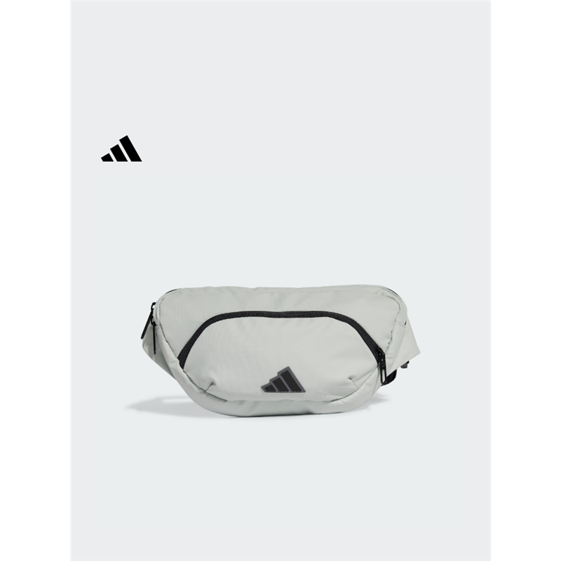 adidas阿迪达斯可调节实用运动腰包男女春夏新款JE3216/JD5756