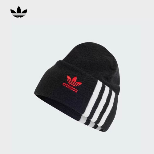 Adidas阿迪达斯KORN BEANIE联名款运动休闲保暖针织棉帽JG1442