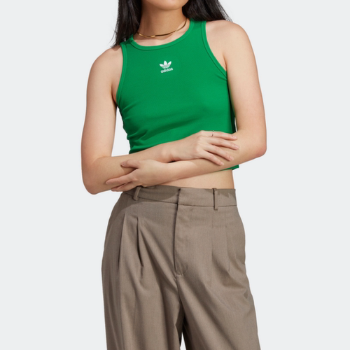 Adidas女子运动休闲圆领无袖背心