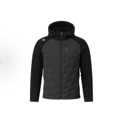 迪桑特DESCENTE连帽拉链羽绒服