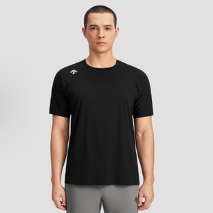 DESCENTE/迪桑特男士短袖T恤夏季运动健身凉感透气上衣D4231RTS42