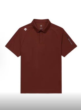 迪桑特DESCENTE 字母徽标短袖 Polo衫 男款SR321TPS73