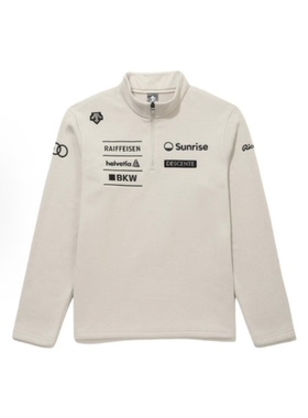 迪桑特DESCENTE LOGO 半拉链长袖T恤 男款SQ423SHTO2