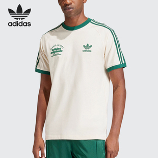 adidas阿迪达斯Originals三叶草男子短袖GRF TEET恤IU0217 IS1413