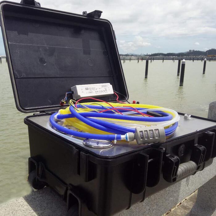海洋牧场深海渔排小型便携式海水淡化器户外净水低耗能船用造水机