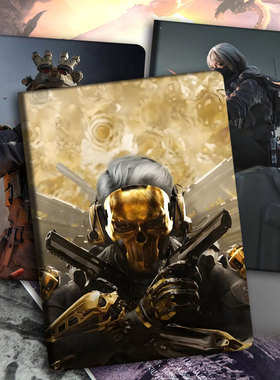 三角洲行动ipad2025版11代保护套A16红狼蚀金玫瑰789苹果10代10.2无名air7平板壳mini2345游戏周边适用小米67