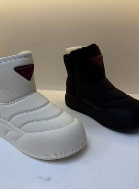 （断码福利）2025冬季时尚加绒厚底大棉雪地靴女款保暖棉靴25127