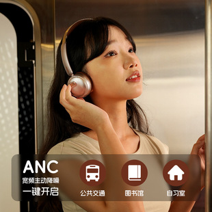 2025新款复古蓝牙耳机街拍穿搭头带式小美德拉巴恩风头戴降噪耳麦