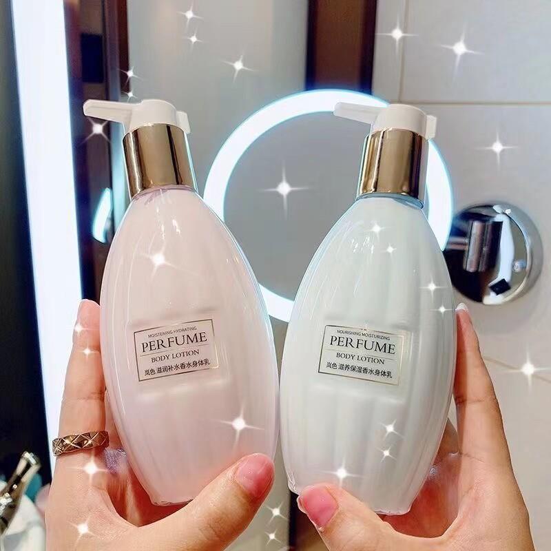 韩国香水型身体乳女士持久留香烟酰胺全身美白保湿滋润补水不油腻