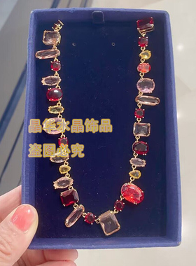 奥地利水晶女明星同款项链高级感
