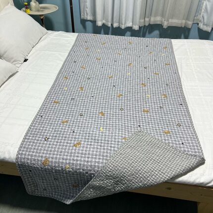双面纯棉隔脏垫防油防汗床单保护垫夹棉床盖宿舍上下铺薄褥可机洗