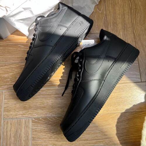 Nike Air Force1 AF1纯黑 黑武士空军一号男女休闲板鞋CW2288-001