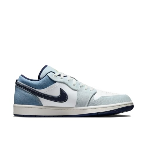 Nike Air Jordan 1 Low SE 低帮复古篮球鞋男款 白蓝色IH0648-141